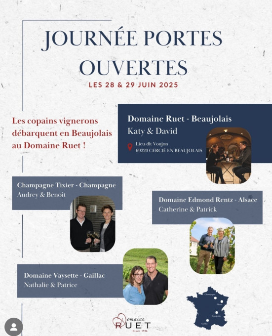 PORTES OUVERTES  au Domaine Ruet