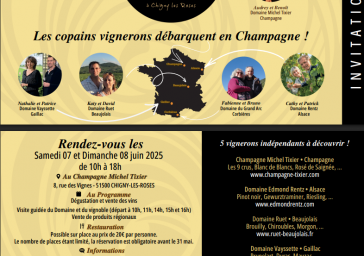 PORTES OUVERTES AU CHAMPAGNE TIXIER