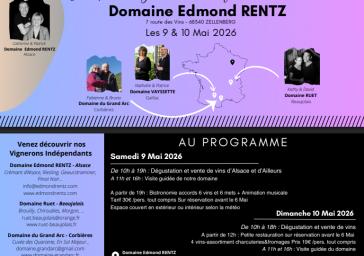 PORTES OUVERTES  DOMAINE RENTZ A ZELLENBERG