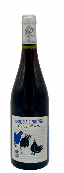 Beaujolais-Villages Rouge Nouveau -  Nos Vins Blanc - Domaine Ruet